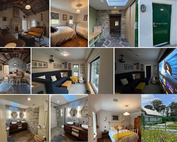 photos of a cottage renovating an old cottage in County Donegal