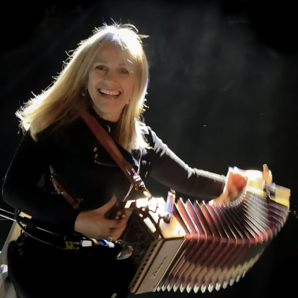 a woman with an accordion Howth