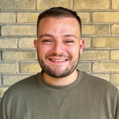 a man driving in Ireland