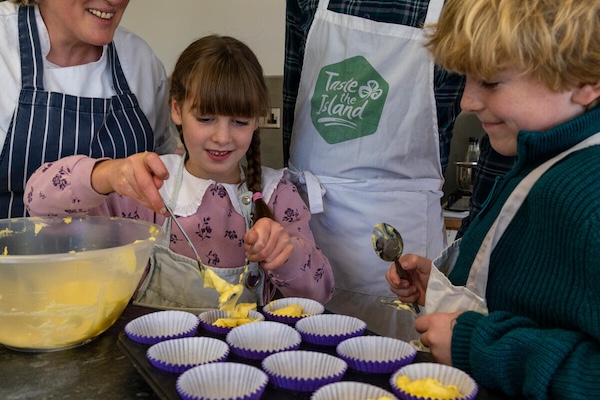 children learning to cook the Ireland travel business network